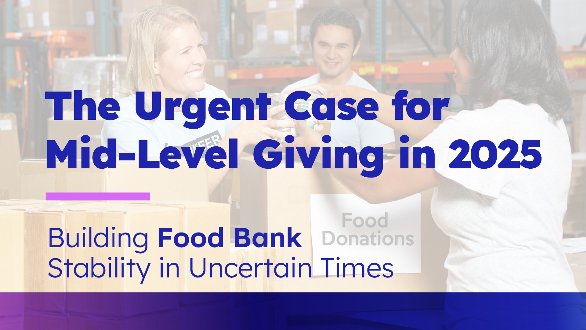 Mid-Level giving food bank eBook